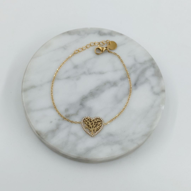 PULSERA ZO11928B DORADO Acero Inoxidable