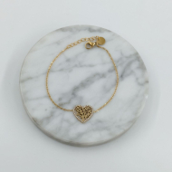 PULSERA ZO11928B DORADO Acero Inoxidable