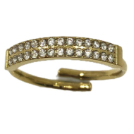 ANILLO ZO14087R DORADO Acero Inoxidable
