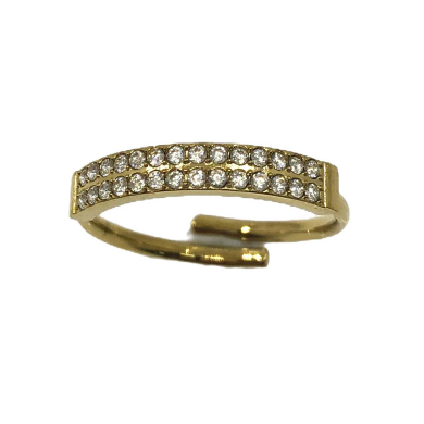 ANILLO ZO14087R PLATEADO Acero Inoxidable