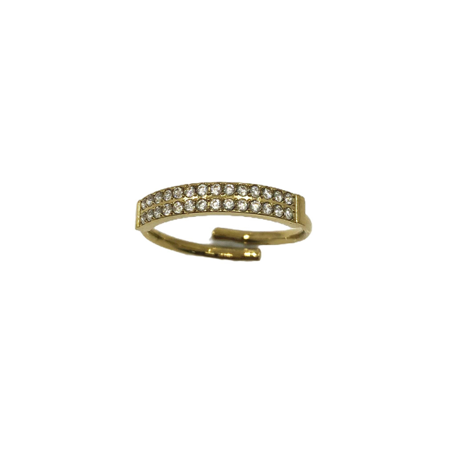 ANILLO ZO14087R PLATEADO Acero Inoxidable