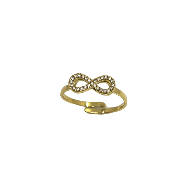 ANILLO ZO15305R DORADO Acero Inoxidable
