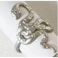 ANILLO ZO14125R PLATEADO Acero Inoxidable