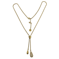 COLLAR ZO13886N DORADO Acero Inoxidable