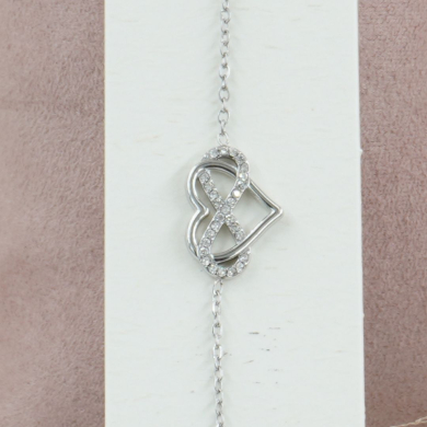 PULSERA ZO11779B PLATEADO Acero Inoxidable