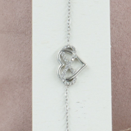 PULSERA ZO11779B PLATEADO Acero Inoxidable
