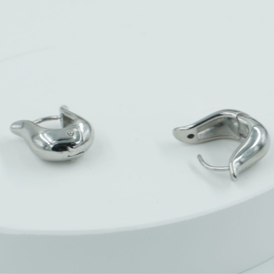 ARETES ZO11153E/15MM/200 PLATEADO Acero Inoxidable