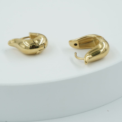 ARETES ZO11153E/15MM/200 DORADO Acero Inoxidable