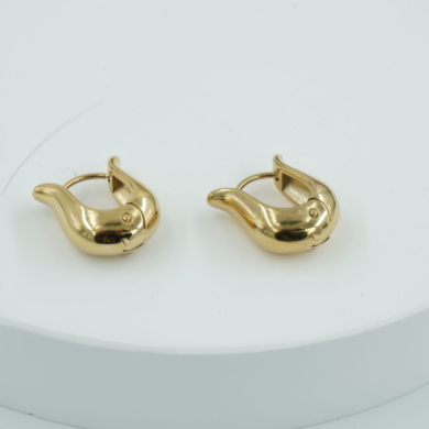 ARETES ZO11153E/15MM/200 DORADO Acero Inoxidable