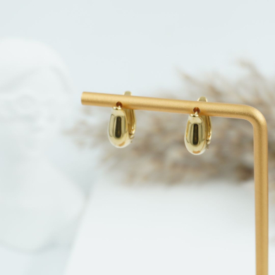 ARETES ZO11153E/15MM/200 DORADO Acero Inoxidable