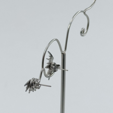 ARETES ZO3909E150 PLATEADO Acero Inoxidable