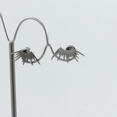 ARETES ZO3909E150 PLATEADO Acero Inoxidable