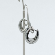 ARETES ZO11150E/15MM/200 PLATEADO Acero Inoxidable