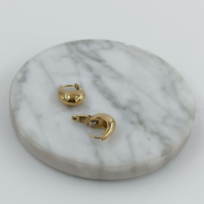 ARETES ZO11150E/15MM/200 DORADO Acero Inoxidable
