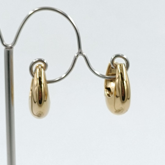 ARETES ZO11150E/15MM/200 DORADO Acero Inoxidable