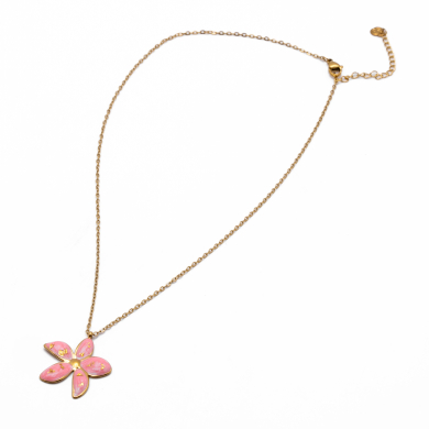 COLLAR Y00744 ROSA Acero Inoxidable E27