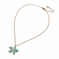 COLLAR Y00744 AZUL Acero Inoxidable E27