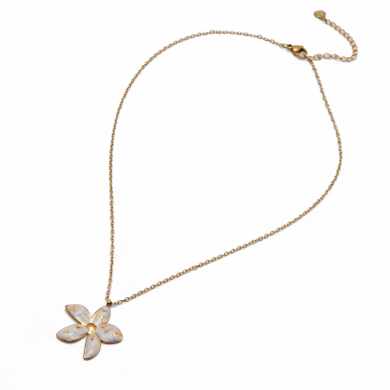COLLAR Y00744 BLANCO Acero Inoxidable E27
