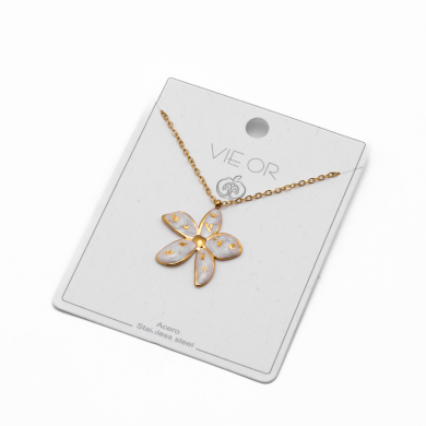 COLLAR Y00744 BLANCO Acero Inoxidable E27