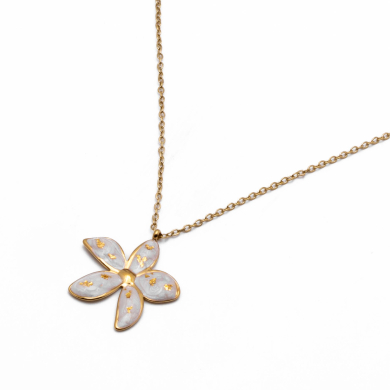 COLLAR Y00744 BLANCO Acero Inoxidable E27