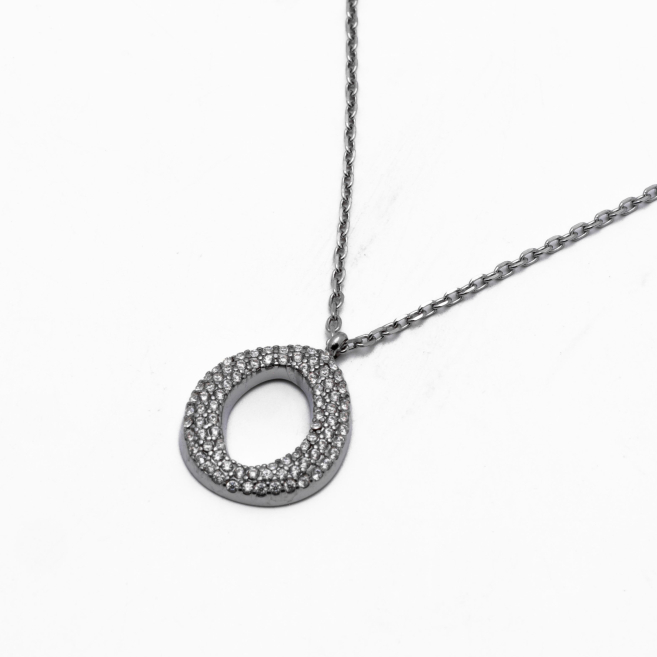 COLLAR Y00761 PLATEADO Acero Inoxidable E27