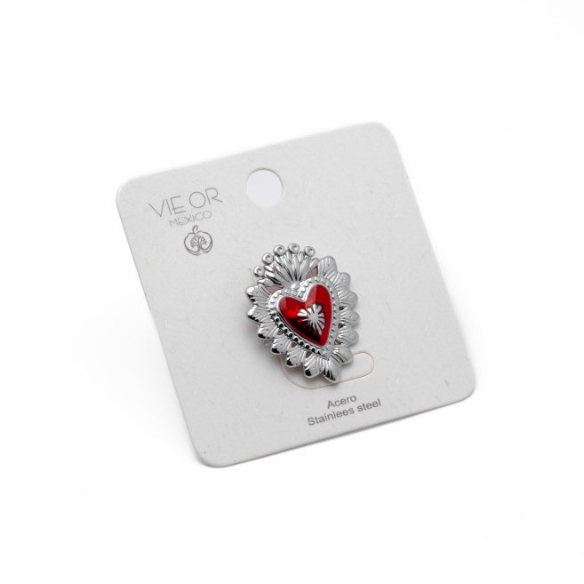 ANILLO Y00810 PLATEADO Acero Inoxidable A26