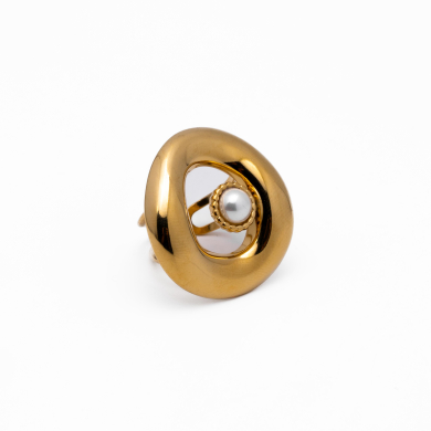 ANILLO Y00811 DORADO Acero Inoxidable 2A51