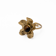 ANILLO Y00701 MARRON Acero Inoxidable A38