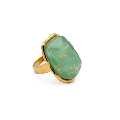 ANILLO Y00734 VERDE Acero Inoxidable 2A26