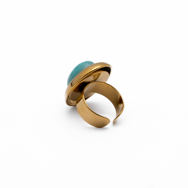 ANILLO Y00752 AZUL Acero Inoxidable 2A48