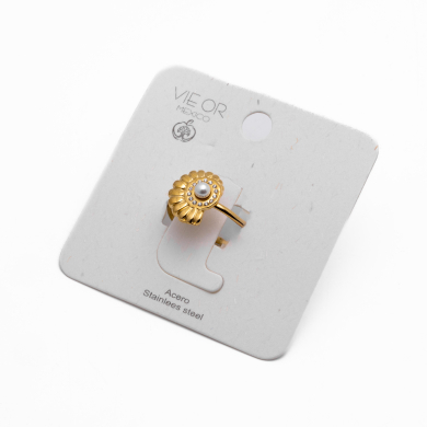 ANILLO Y00667 DORADO Acero Inoxidable 2A41