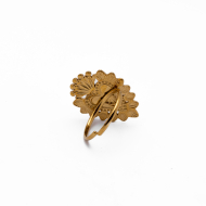 ANILLO Y00810 DORADO Acero Inoxidable A26