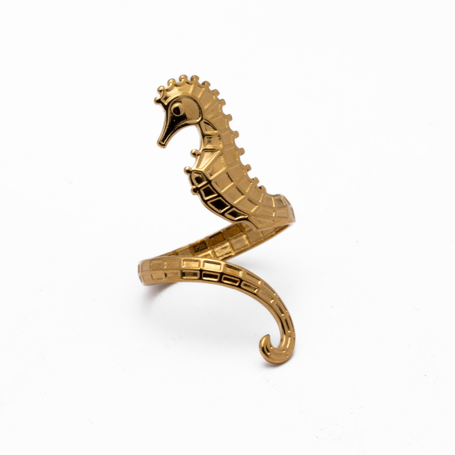 ANILLO Y00598 DORADO Acero Inoxidable 2A32
