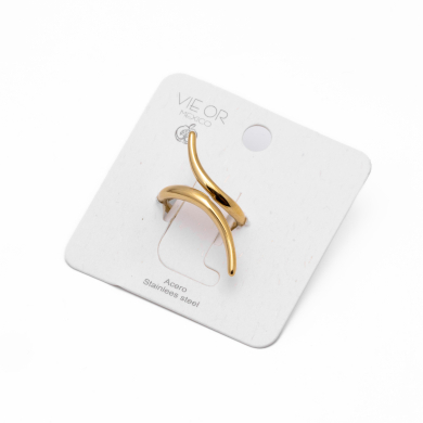 ANILLO Y00254 Dorado Acero Inoxidable -A24