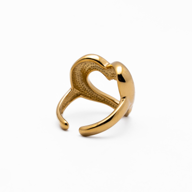 ANILLO Y00758 DORADO Acero Inoxidable A210