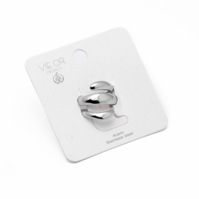 ANILLO Y00825 PLATEADO Acero Inoxidable 2A34