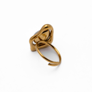 ANILLO Y00637 ROSA Acero Inoxidable A27