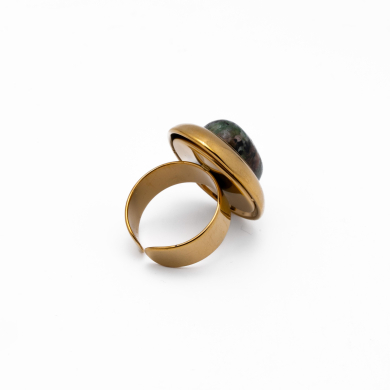 ANILLO Y00752 VERDE Acero Inoxidable 2A48
