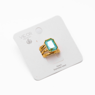 ANILLO Y00561 VERDE Acero Inoxidable A13
