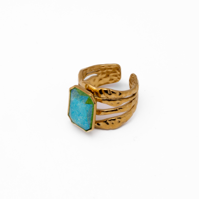 ANILLO Y00561 VERDE Acero Inoxidable A13