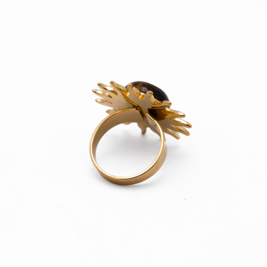 ANILLO Y00821 MARRON Acero Inoxidable A38