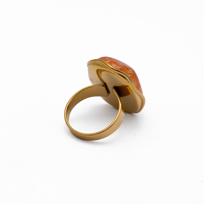 ANILLO Y00734 NARANJA Acero Inoxidable 2A26