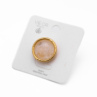 ANILLO Y00832 BLANCO Acero Inoxidable