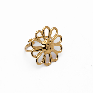 ANILLO Y00697 DORADO Acero Inoxidable 2A38