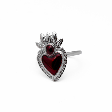 ANILLO Y00712 PLATEADO Acero Inoxidable A26