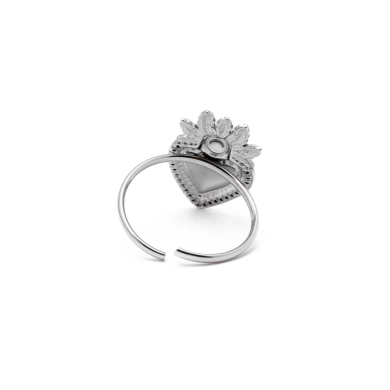 ANILLO Y00712 PLATEADO Acero Inoxidable A26