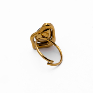 ANILLO Y00637 NEGRO Acero Inoxidable A27