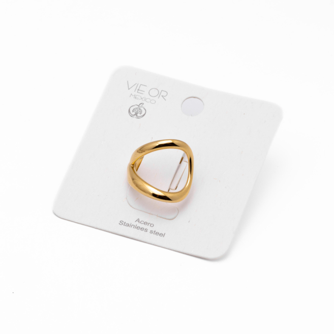 ANILLO Y00798 DORADO Acero Inoxidable 2A35