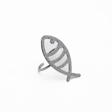 ANILLO Y00665 PLATEADO Acero Inoxidable 2A32