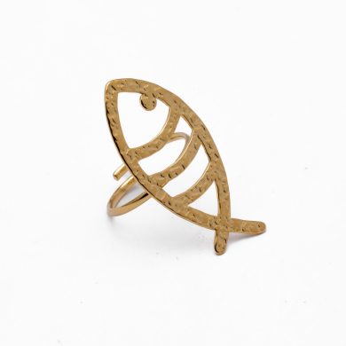 ANILLO Y00665 DORADO Acero Inoxidable 2A32